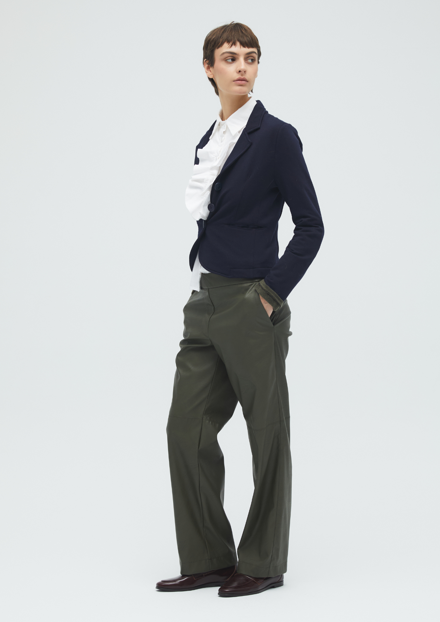 BLAZER FELPA BICOLOR