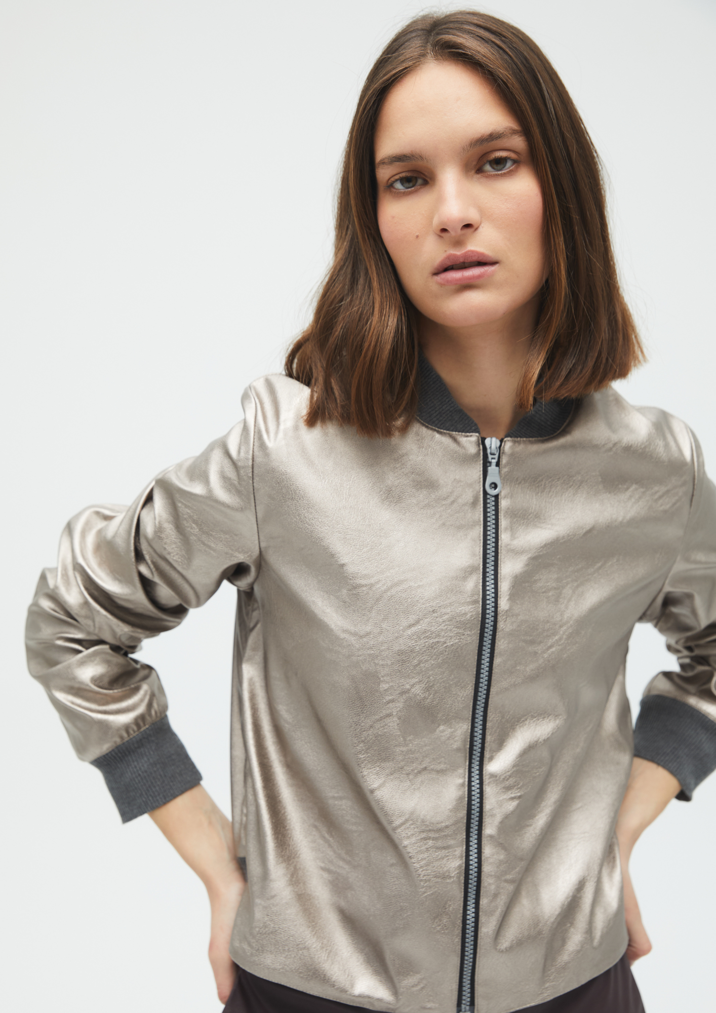 JACKET POLIPIEL BRILLO