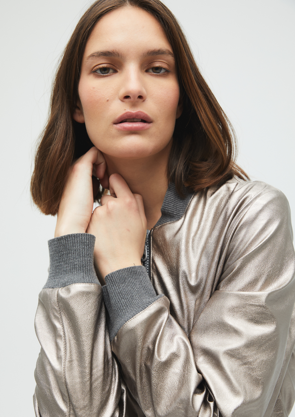 JACKET POLIPIEL BRILLO