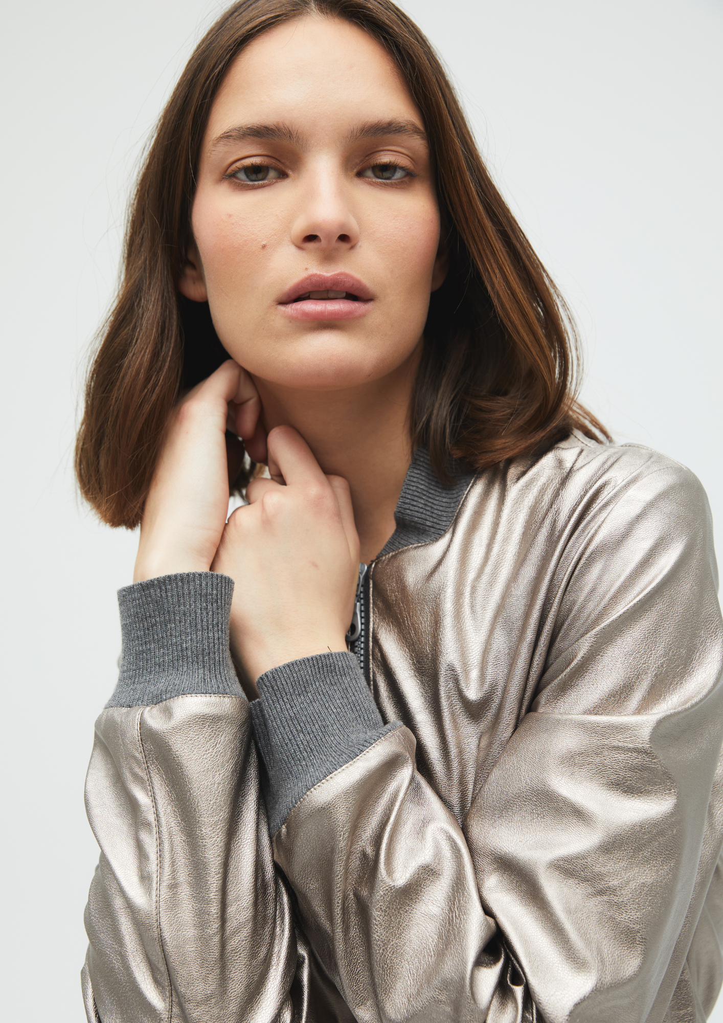 JACKET POLIPIEL BRILLO