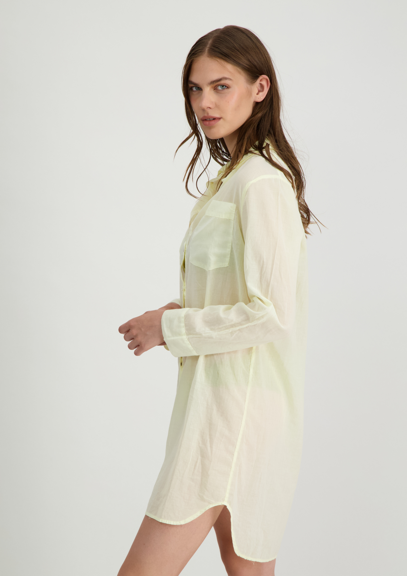 MIDI SHIRT VOILE