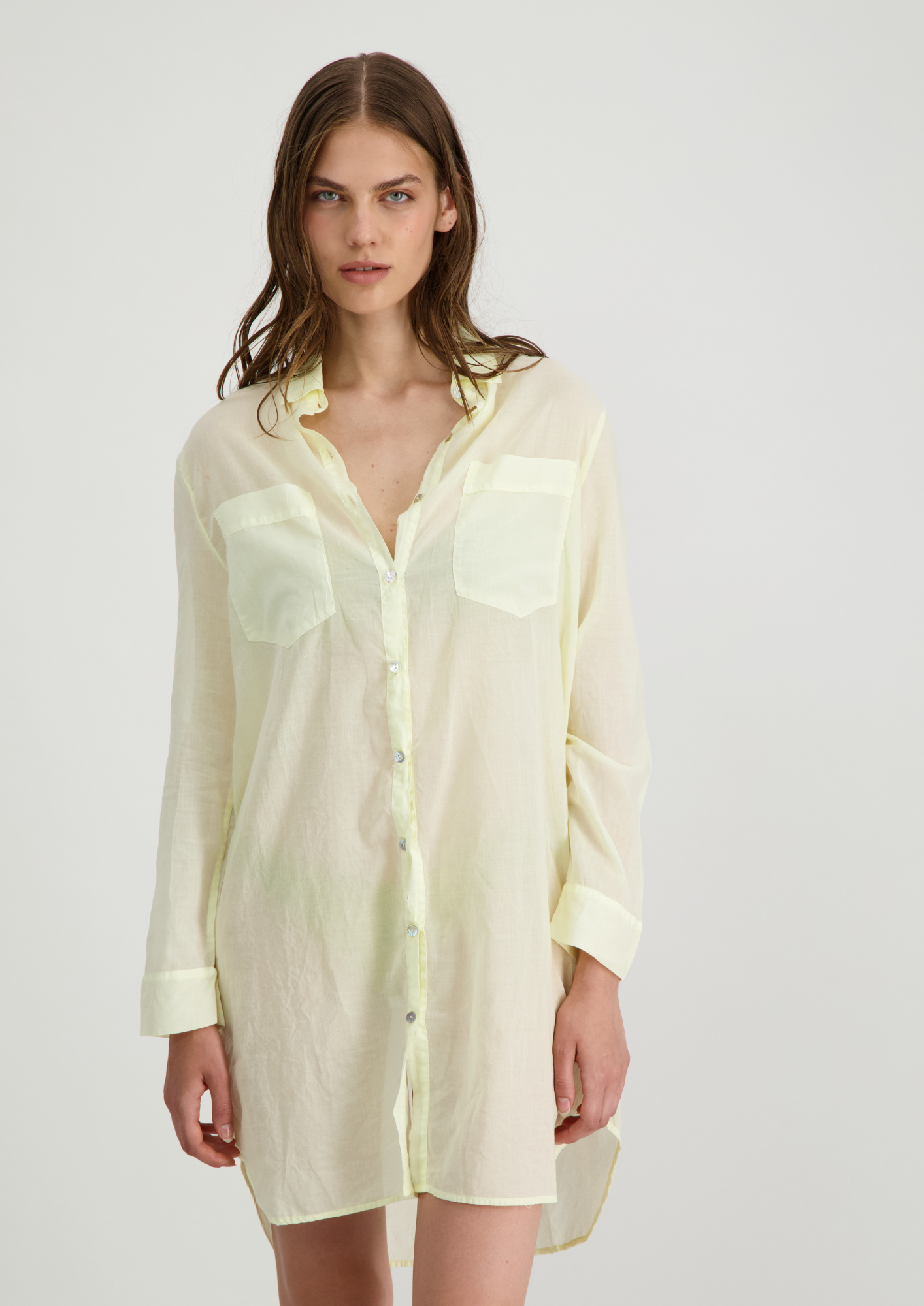 MIDI SHIRT VOILE