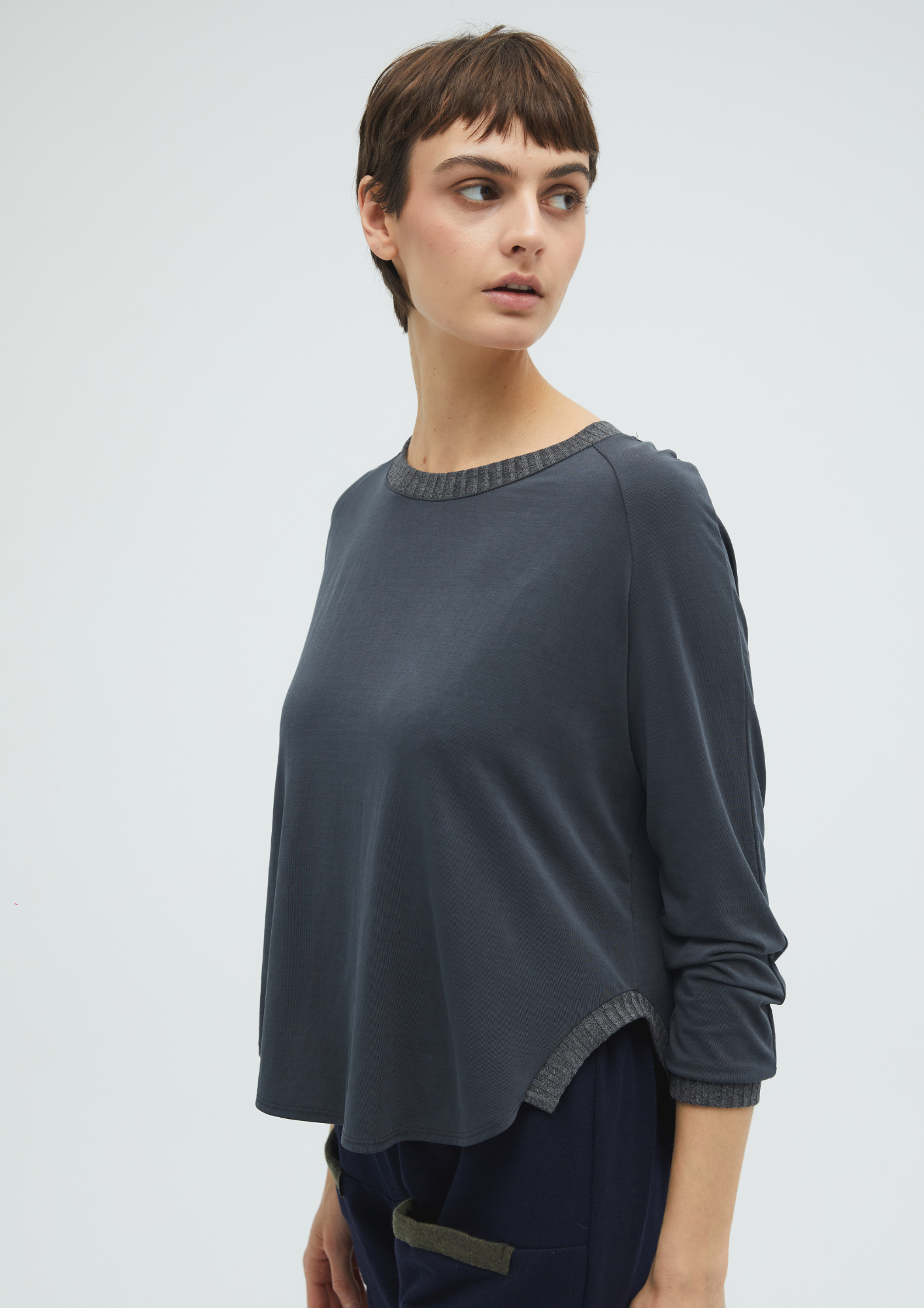 BLOUSE PUNTO MODAL