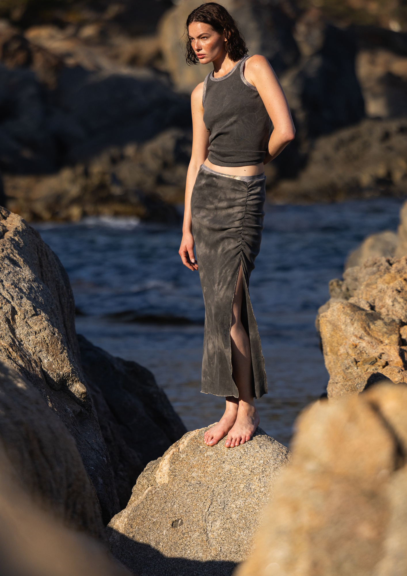 SKIRT FRUNCE PCAN
