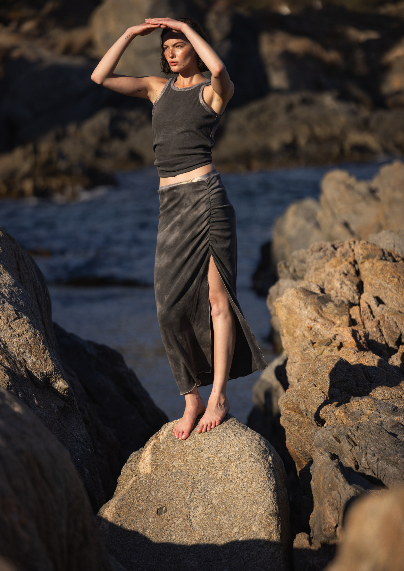 SKIRT FRUNCE PCAN