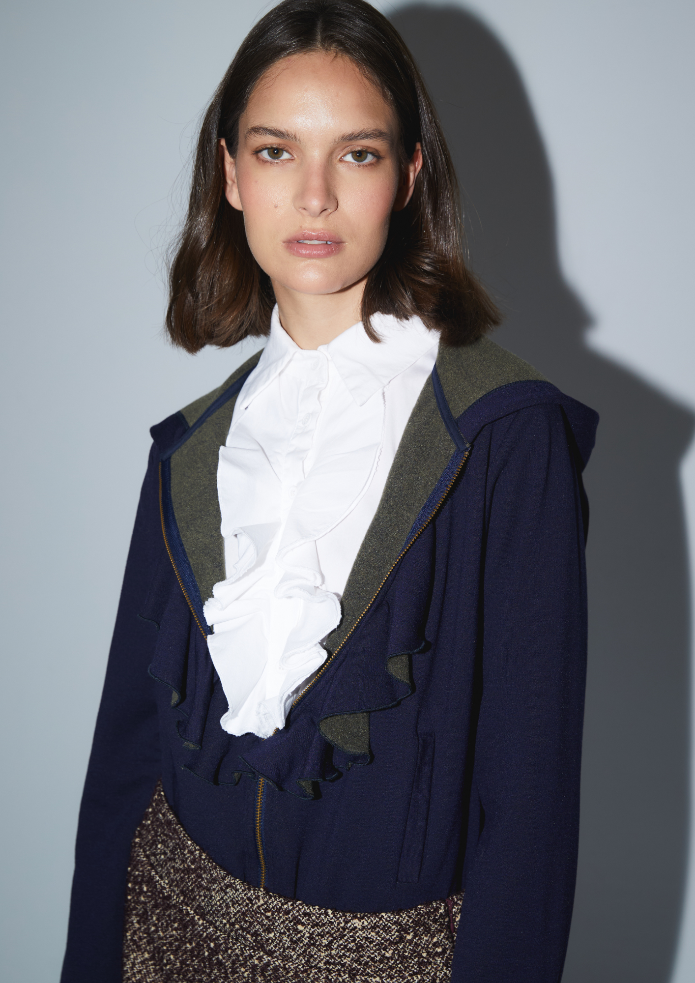 HOODED SWEATER FELPA BICOLOR