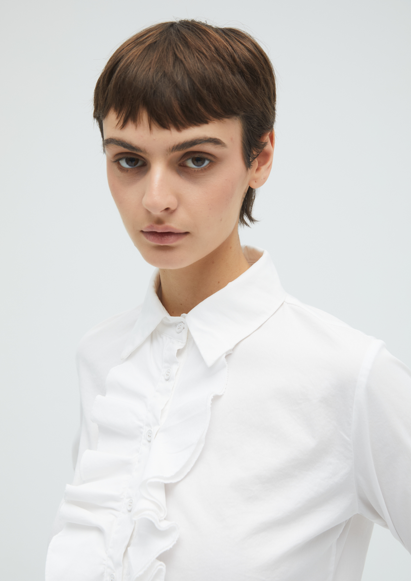 SHIRT VOLANTES POPELIN