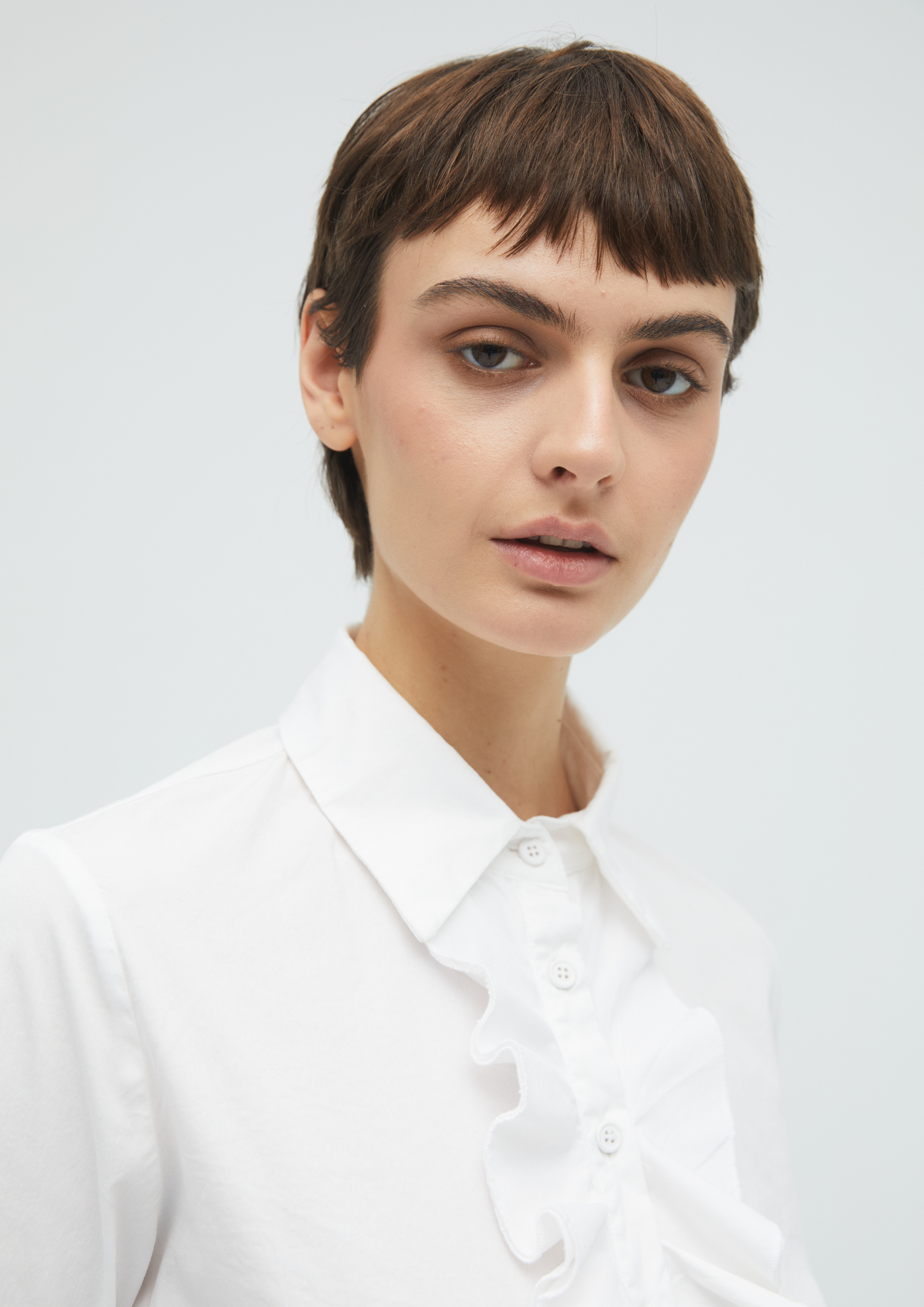 SHIRT VOLANTES POPELIN