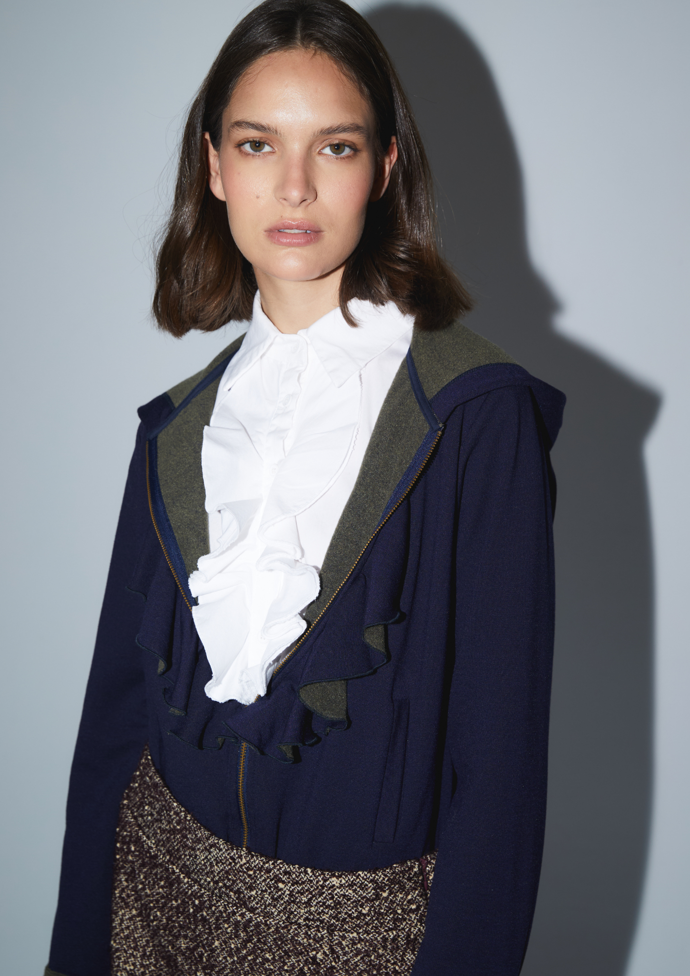 SHIRT VOLANTES POPELIN