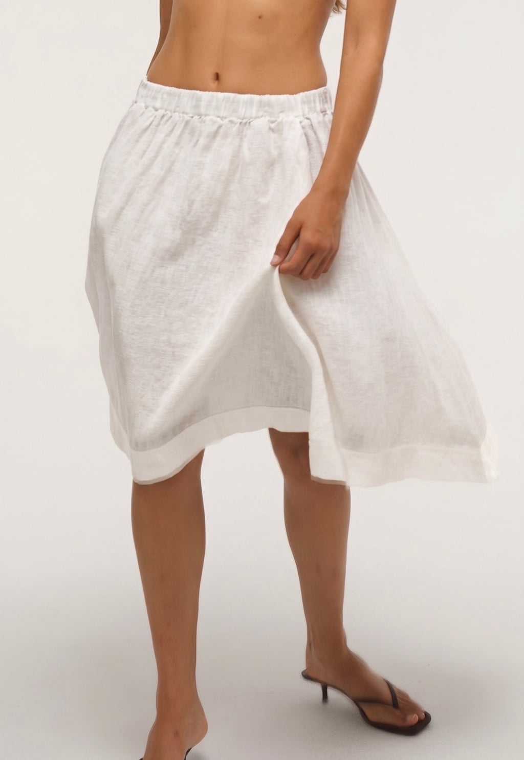 LINEN SKIRT
