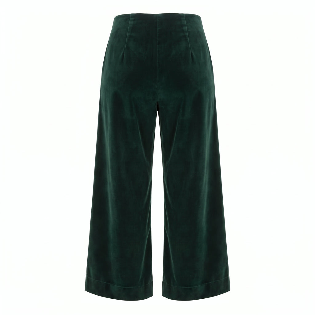 WIDE PANTS VELUR