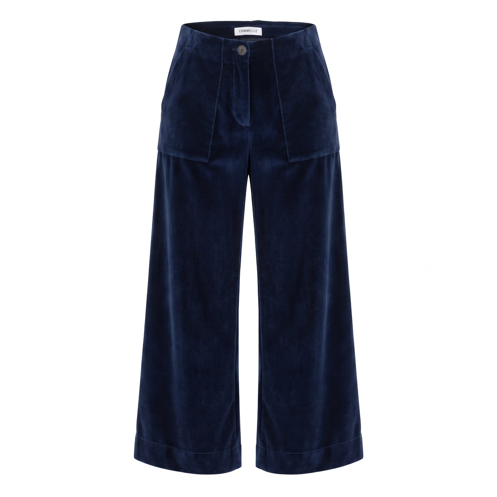 WIDE PANTS VELUR
