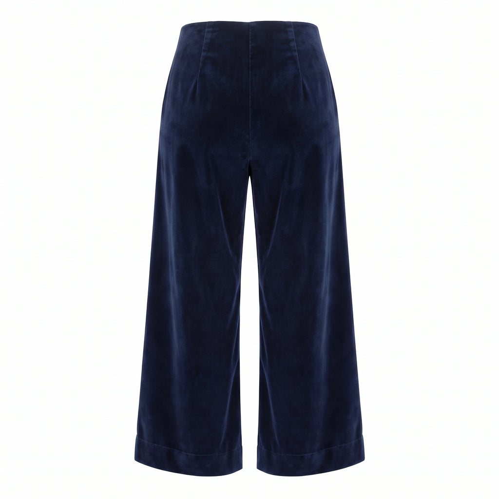 WIDE PANTS VELUR