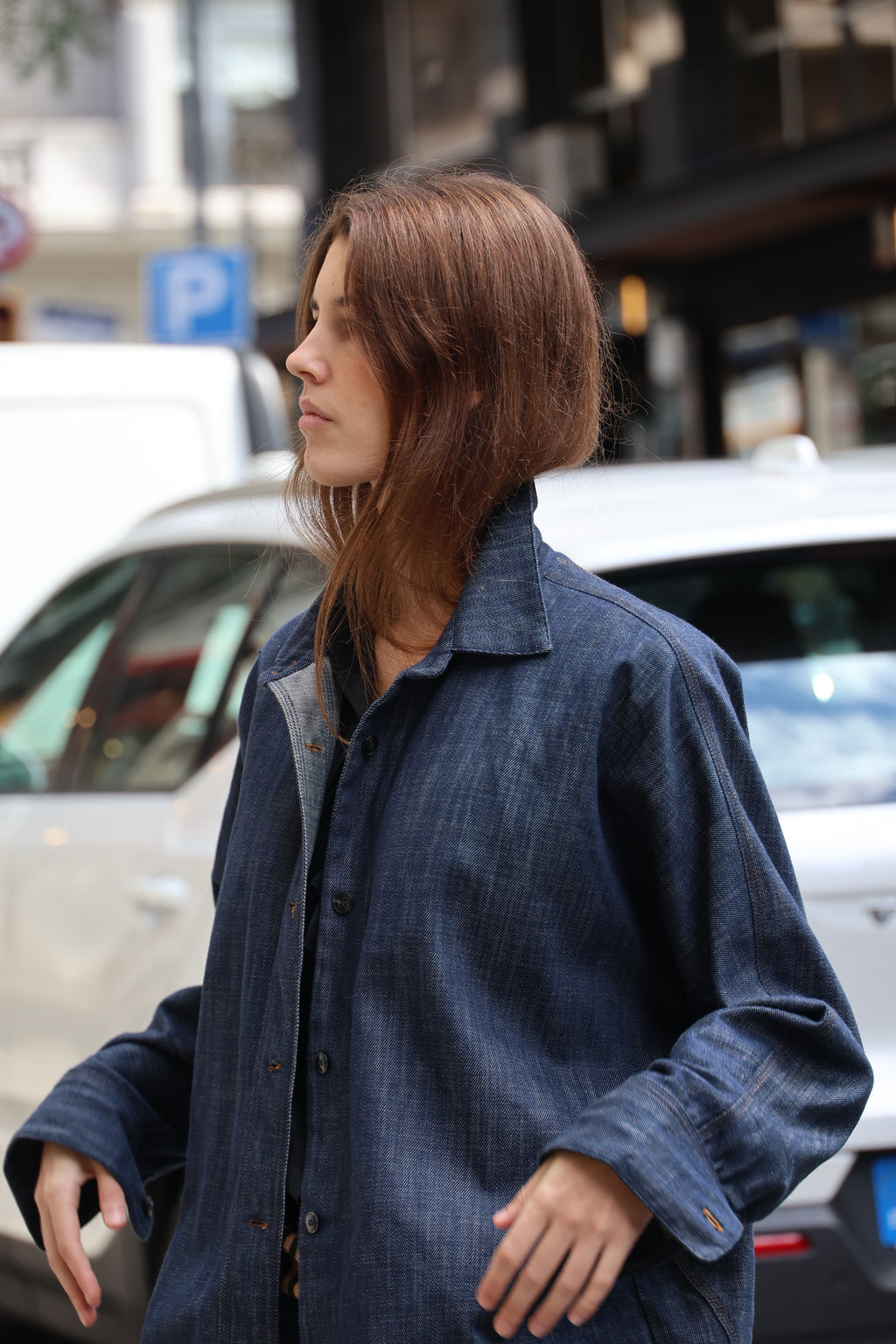 OVER SHIRT DENIM