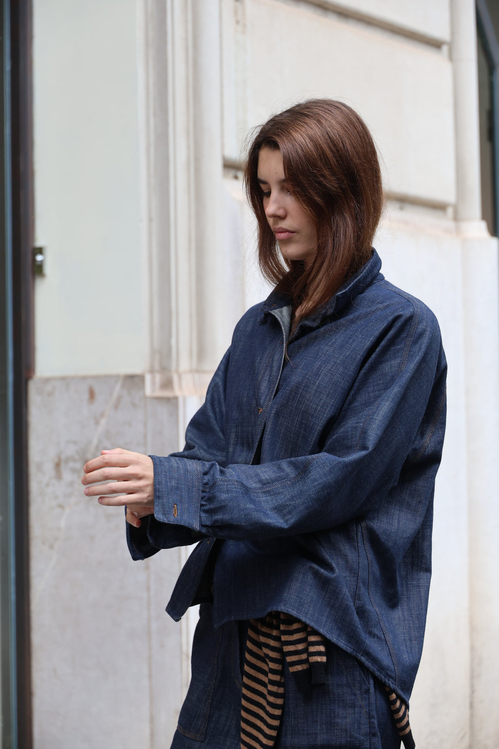 OVER SHIRT DENIM