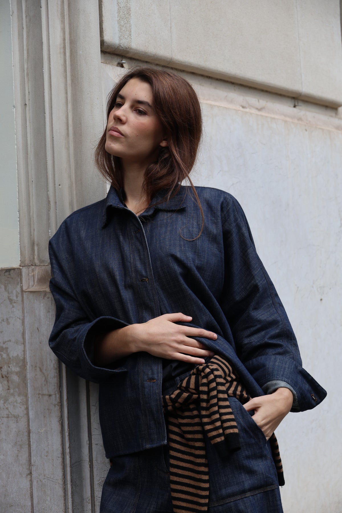 OVER SHIRT DENIM