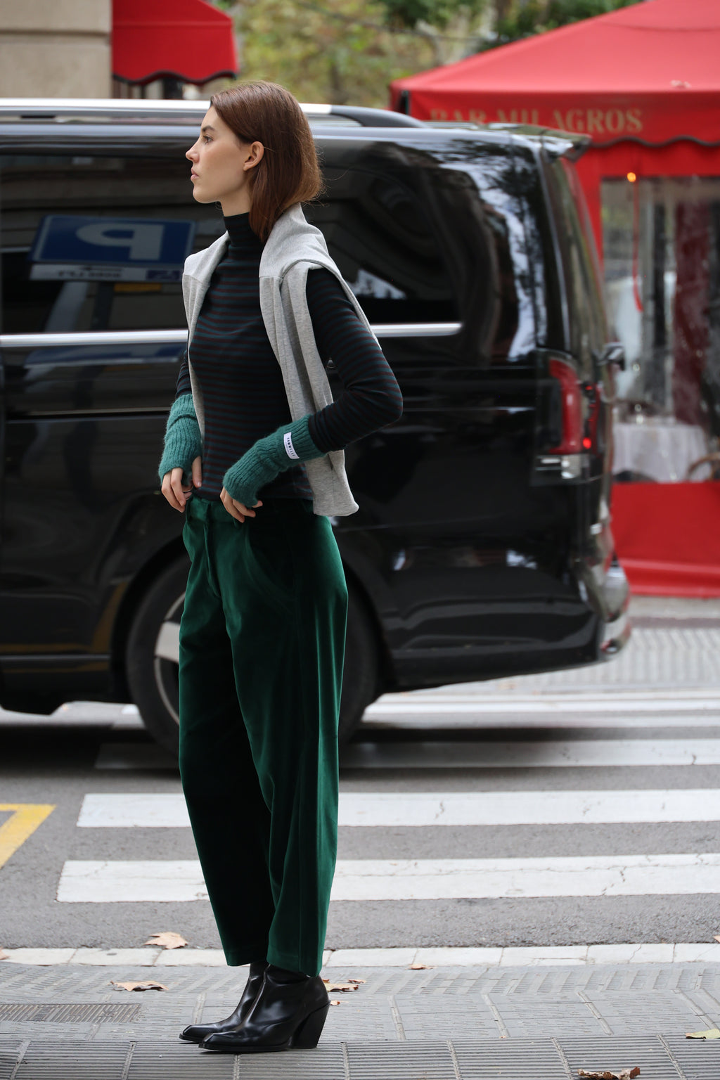 BALLOON PANTS VELUR